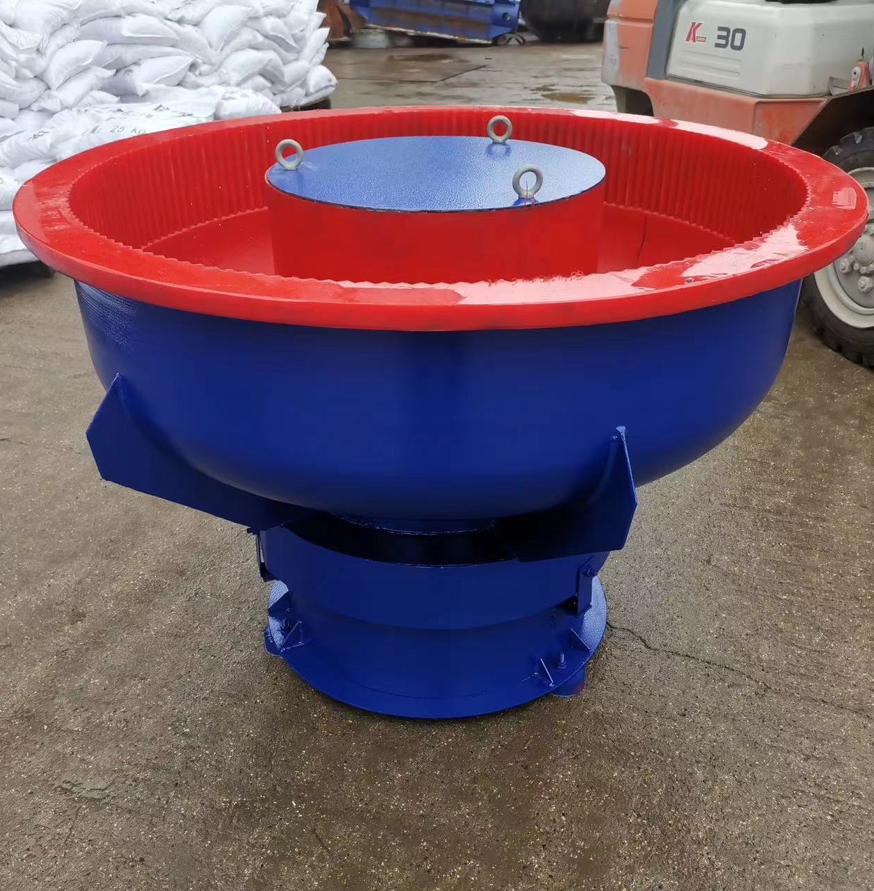 Industrial Vibratory Tumbler Bowl Vibration Polishing Machine Metal Polishing Finishing Machine