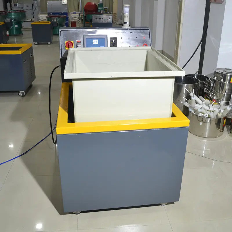 Magnetic Polishing Machine Metal Finishing Machine Metal Parts Surface Polishing Machine Vibratory T