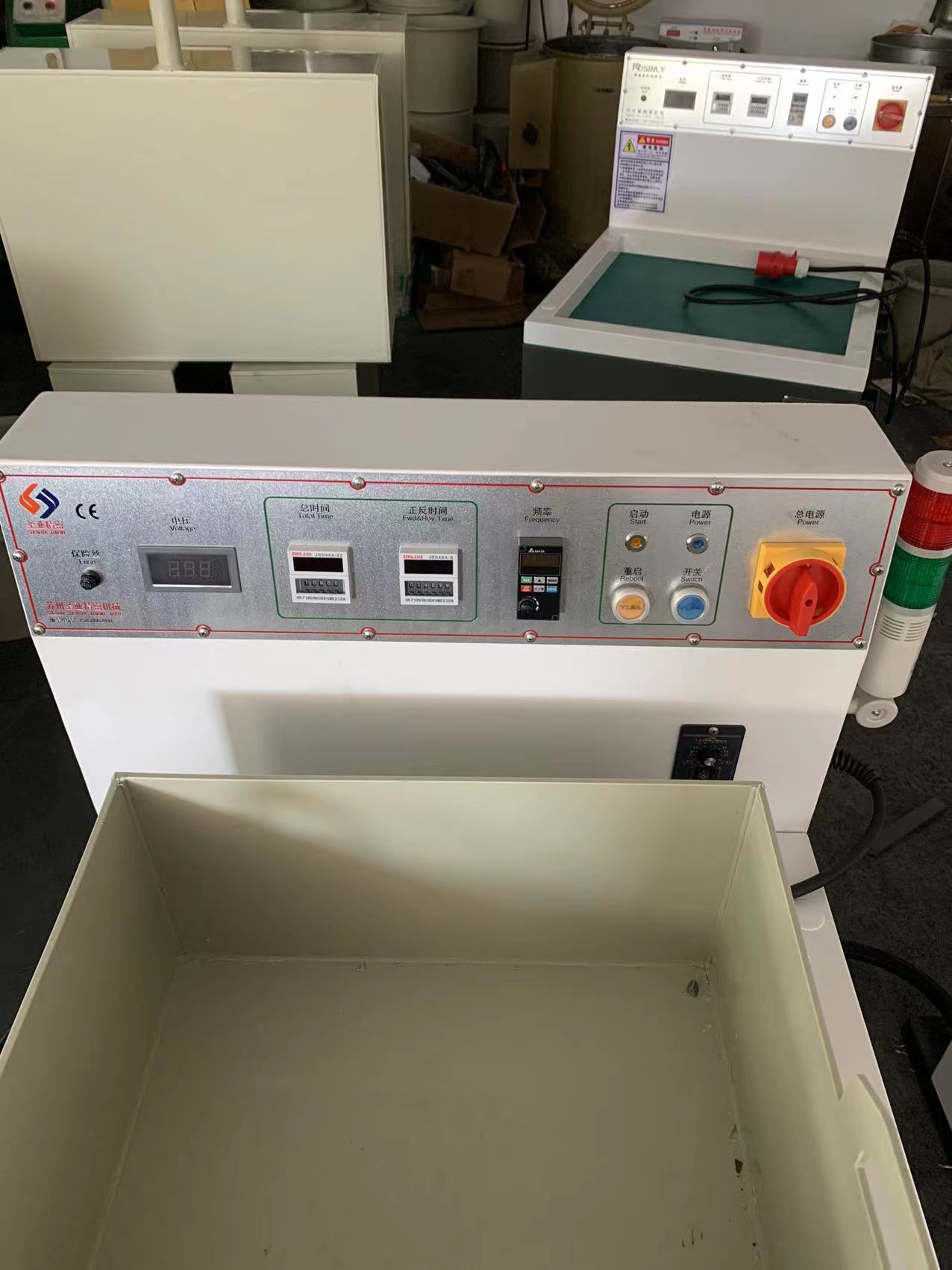 Magnetic Polishing Machine Wet Dry Magnetic Tumbler Jewelry Polisher Machine Surface Smoothing Stain
