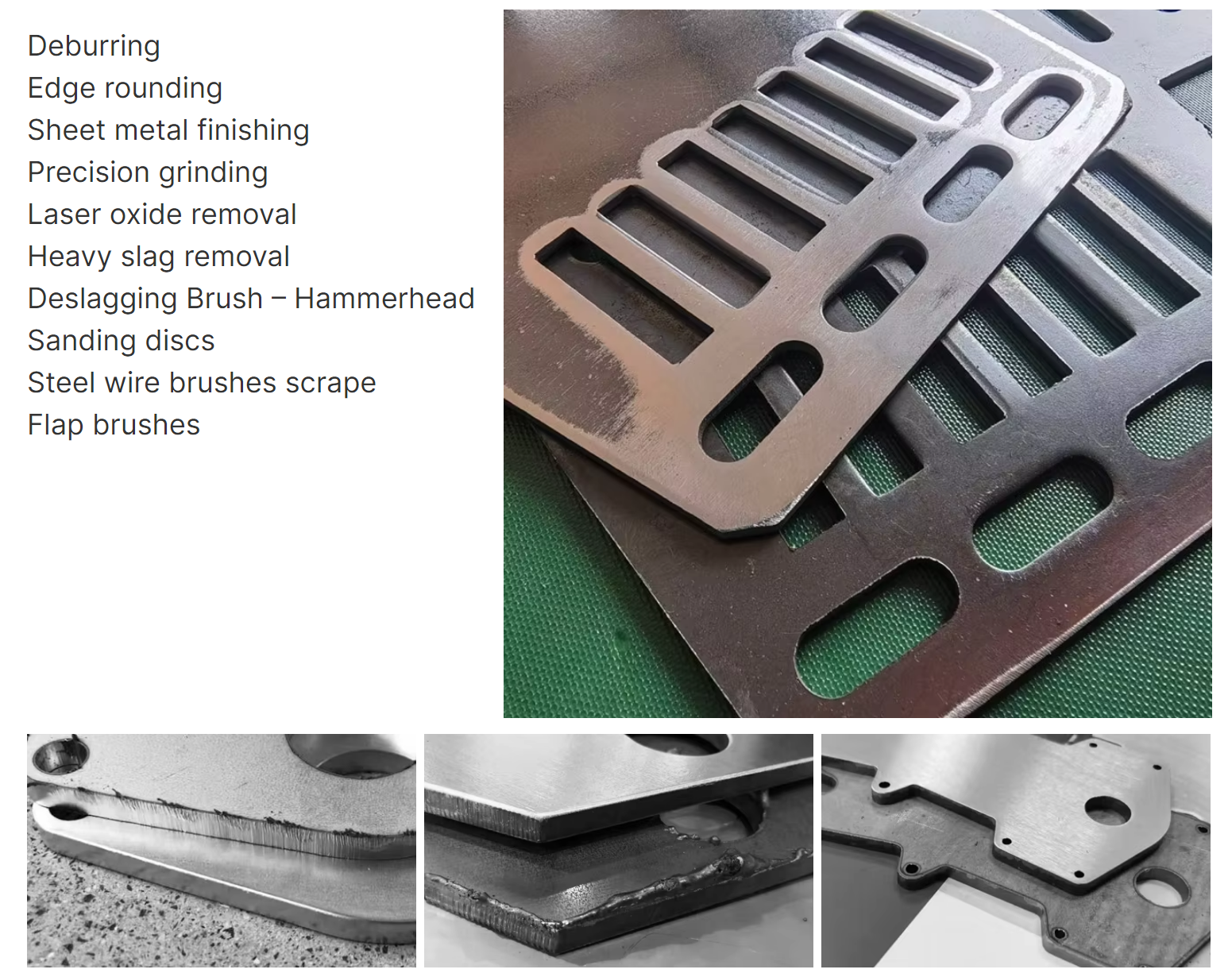 Automatic deburring machine with cylinde