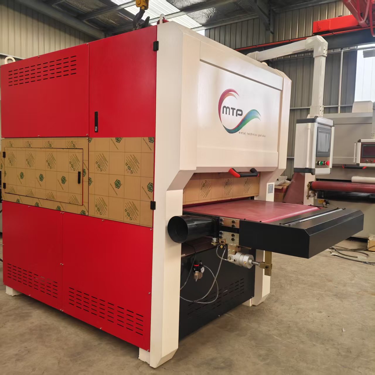High Efficient Metal Deburring Chamfering Machine Metal Sanding Flat Polishing Machine Sheet Metal C(图2)